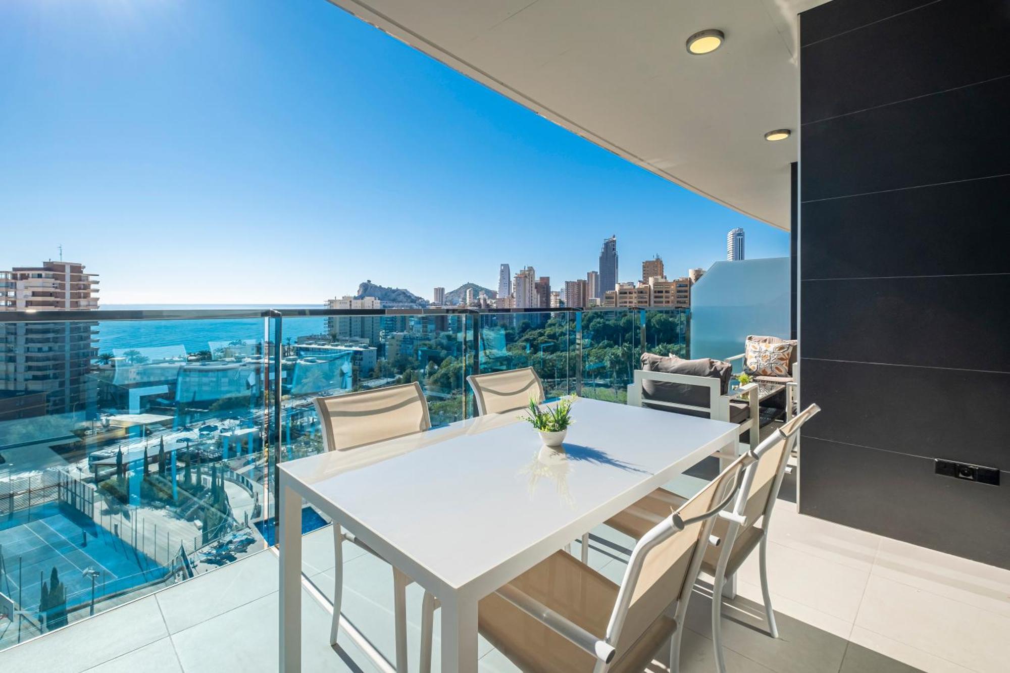Sunset Drive Resort Apartment 4-8 Poniente Beach Benidorm Kültér fotó